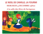 MEDIATHEQUE - SPECTACLE DE NOËL - Le noël de Camille, la fournie 