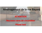 information : Aménagement de la rue Bayard tranche 2